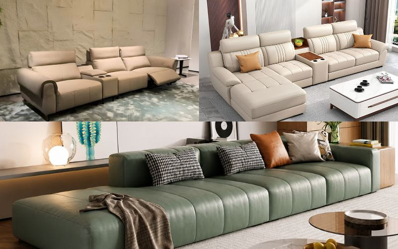 Các Mẫu Sofa Da Cao Cấp Dẫn Đầu Xu Hướng Năm Nay